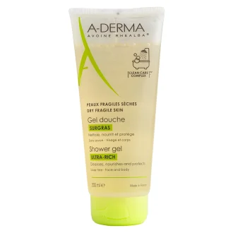ADERMA GEL DOUCHE SURGRAS 200ML