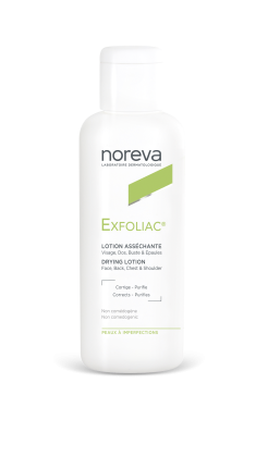 EXFOLIAC LOTION ASSECHANTE - Dos, Buste, Epaules 125ml