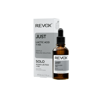 REVOX B77 JUST LACTIC ACID + HA GENTLE PEELING SOLUTION, 30ml