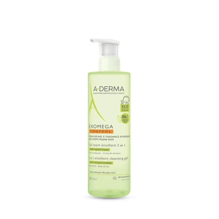 ADERMA EXOMEGA CONT GEL 2 IN 1 500ML