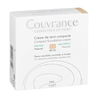 AVENE COUV OIL FREE NATUREL COMPACT 10GR