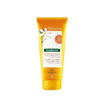 KLORANE POLYSIANES GEL CREME SOLAIRE SUBLIME SPF30 200ML