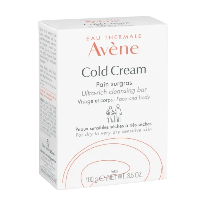 AVENE TRIXERA PAIN AU COLD CREAM VISAGE ET CORPS 100G