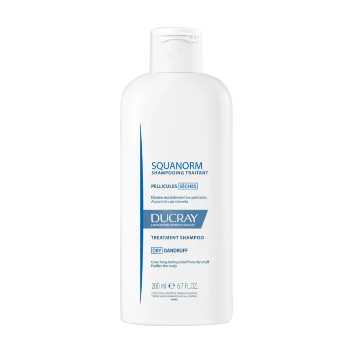 DUCRAY SQUANORM SHAMPOING PELLICULES SECHES 200 ML DUCRAY SQUANORM SHAMPOING PELLICULES SECHES 200 ML