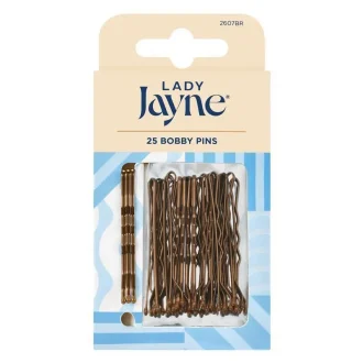Lady BOB Pins Brn 4.5 cm PK 25 2607BR