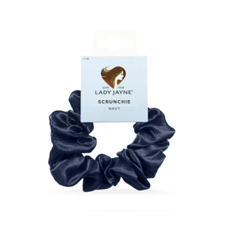 Lady School Scrunchie Navy 17156