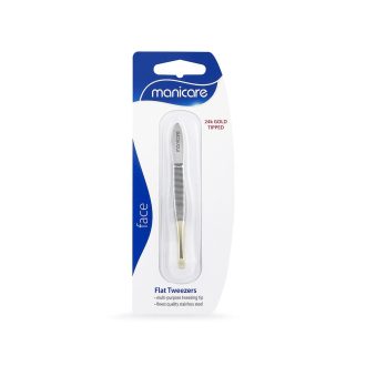 MAN Flat Tweezers Gold 36400