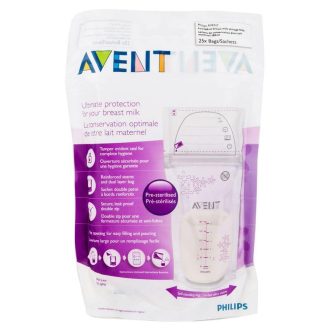 Breast Milk Storage Bags (6oz/180ml, 25 bags)
