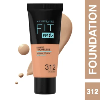 MNY Fit Me Matte Pore. Fdt 312 Golden