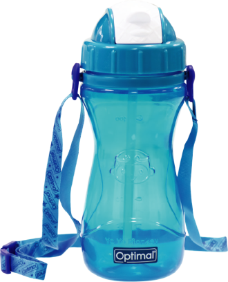 SILICONE STRAW BOTTLE 12M+