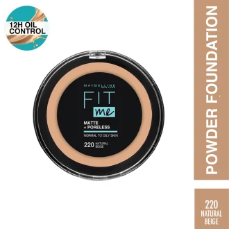 MNY Fit Me Matte Pore. Comp. Pow. 220 Nat. Beige