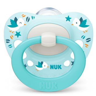 '- NUK-10730618-Pacifier Signature SI 1/BLC 0-6M Blue