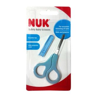 '- NUK BABY NAIL SCISSORS with cover 1/BLC