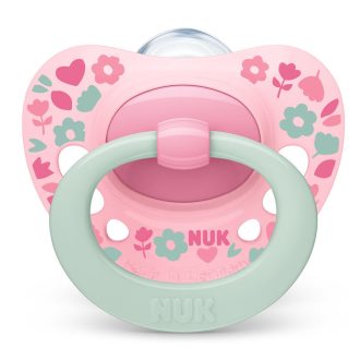 '- NUK-10736657-Pacifier Signature SI 1/BLC 6-18 Pink