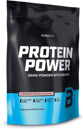 Protein Power 1000g Strawberry-banana