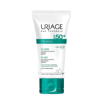 Uriage Hyséac Fluid SPF50+ is specially formulated for combination to oily skin - 50ml