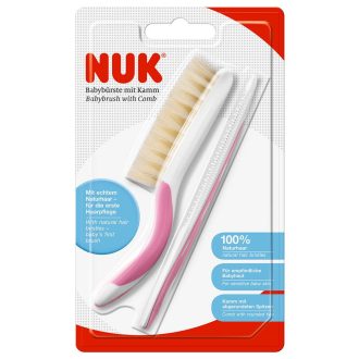 '- NUK-10256236- Baby Brush With Comb