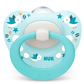 '- NUK-10736657-Pacifier Signature SI 1/BLC 6-18 Unisex