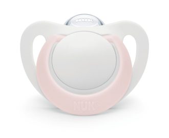 '- NUK-10730717- Pacifier Star Si 1 Pink
