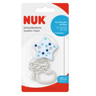 '- NUK-10751366-10256509 Soother Chain 21 Blue