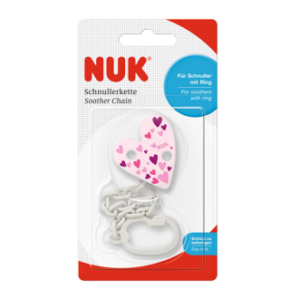 '- NUK-10751366-10256509 Soother Chain 21 Pink