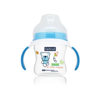 Extra Wida Neck Feeding Bottle W/Handle 150ml