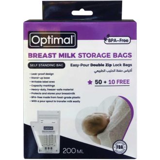 OP-BREAST MILK STORAGE BAGS 50+10 FREE