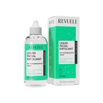 REVUELE LIQUID FACIAL EXFOLIANT 9 % AHA/BHA/PHA BLEND, 125ml