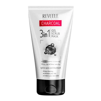 REVUELE CHARCOAL 3 in 1 GEL, SCRUB, MASK 150 ML