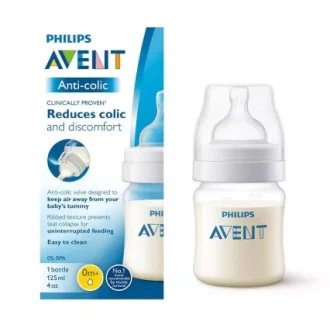 Anti-colic 125ml baby bottle (1x)