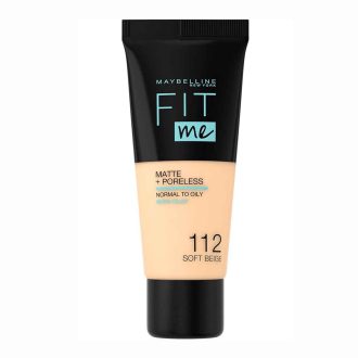 MNY Fit Me Matte Pore. Fdt 112 Soft Beige