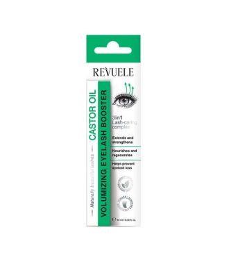 REVUELE CASTOR OIL VOLUMIZING EYELASH BOOSTER, 10m