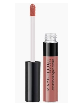 MNY Sensa. Liq. Matte Lipstick 07 Trully Mlbb