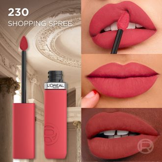 OMP Inf. Matte Resist. Lipst. 230 Shopping Spree