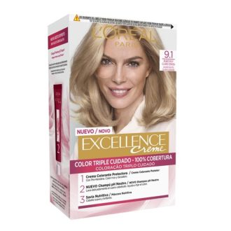 EXCL Creme 9.1 Very Light Ash Blonde