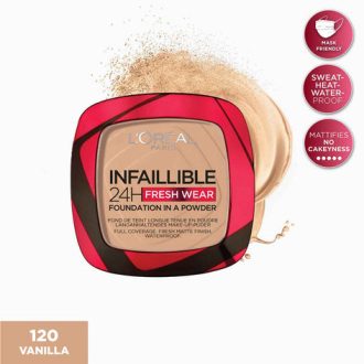 OMP Infallible 24H Fdt Powder 120 Vanilla