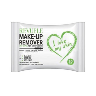 Revuele Wet wipes MAKE-UP REMOVER - Green Tea